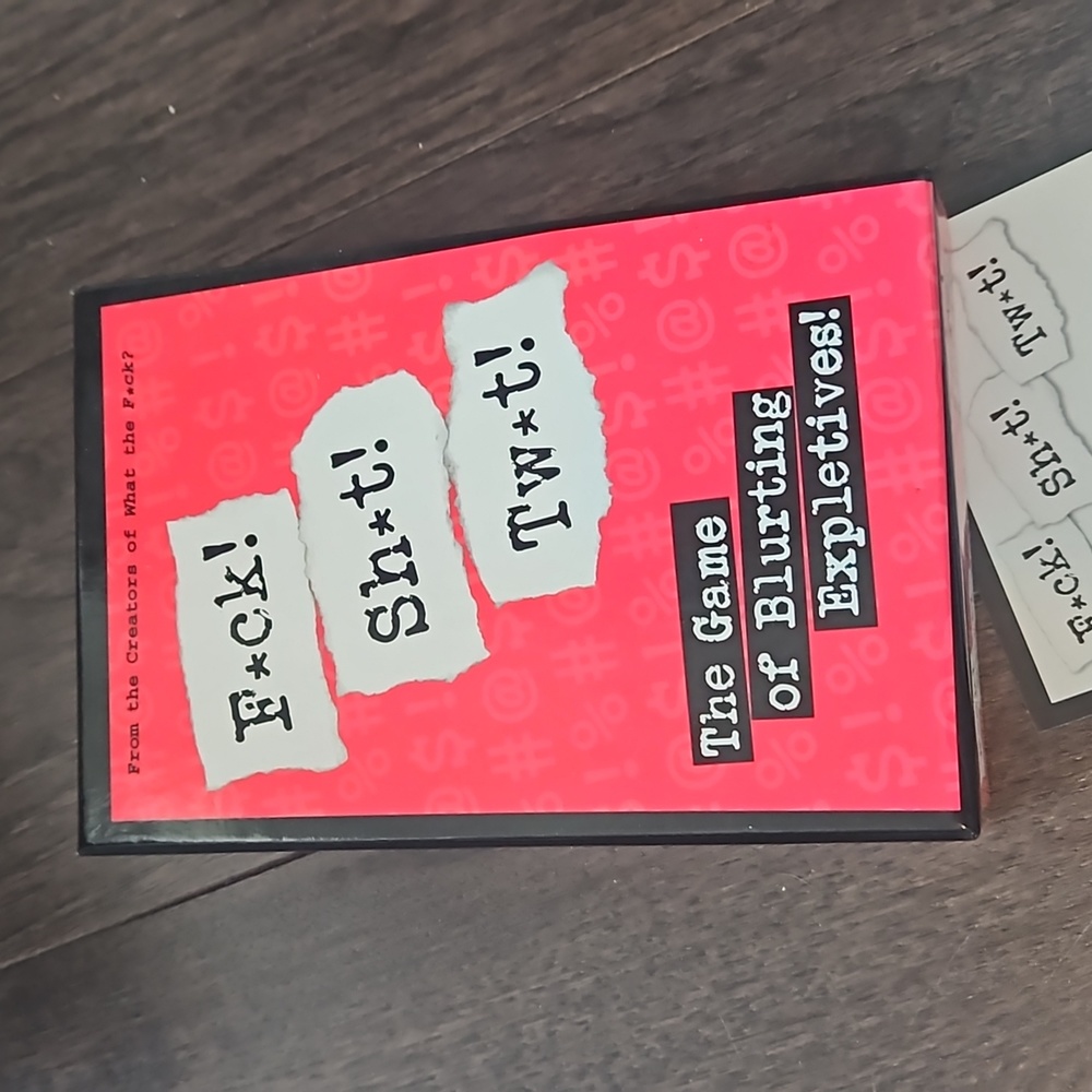 Fck sht two adult card game